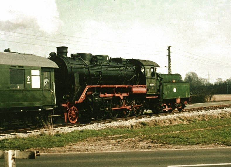 11 LBE 97 ex EBV beim Dampflokabschied Stolberg 1974, heute DME Darmstadt
