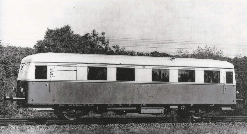 Bild 1 VT1001 1934 1 Probefahrt WAFAG 850